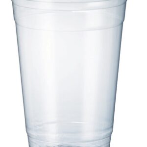 20oz Crystal Clear PET Cup | 1000 Pieces/pkts of 50 - Foodware Supplies