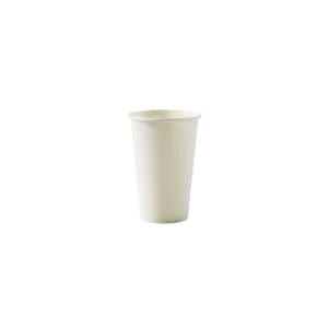 White 12oz Tall Single Wall Paper Coffee Cups (80mm) | Disposable Hot Drink Cups – 1000 Pack